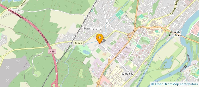 localisation de l'entreprise CHODE  FOUCHERANS