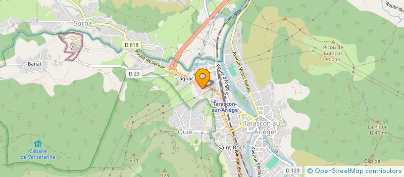 localisation de l'entreprise CHODOROWSKI RIPOLL à SURBA