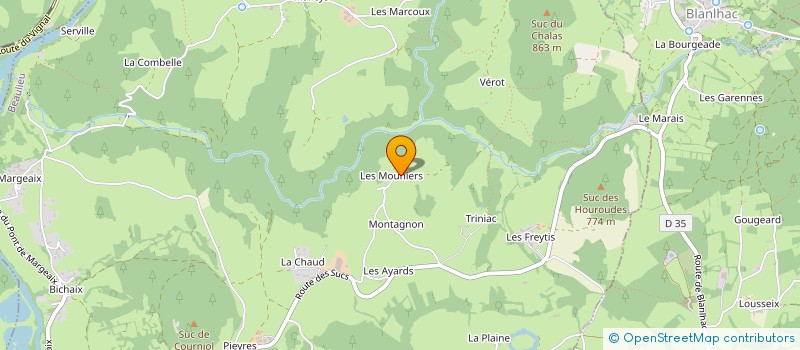 localisation de l'entreprise CHODRON DE COURCEL à BEAULIEU