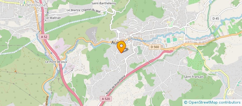 localisation de l'entreprise CHOEO DEPANNAGE  AURIOL