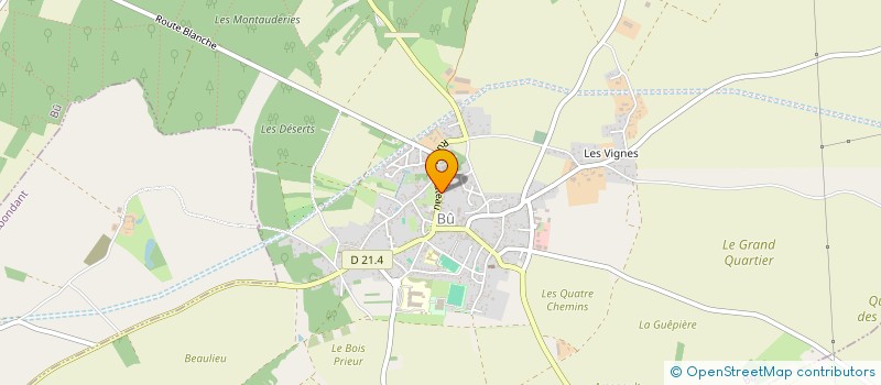 localisation de l'entreprise CHOETT'ART à BU