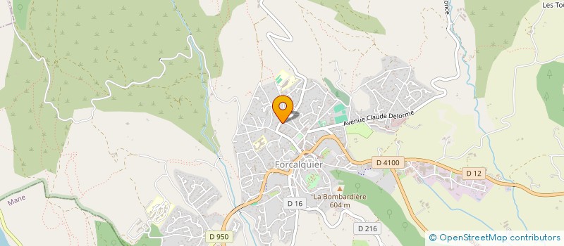 localisation de l'entreprise CHOEUR ACCORD à FORCALQUIER