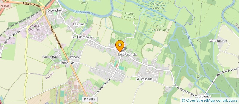 localisation de l'entreprise CHOEUR AMABILE  LES GONDS