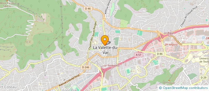 localisation de l'entreprise CHOEUR ANACROUSES (ANACROUSES ) à LA VALETTE-DU-VAR