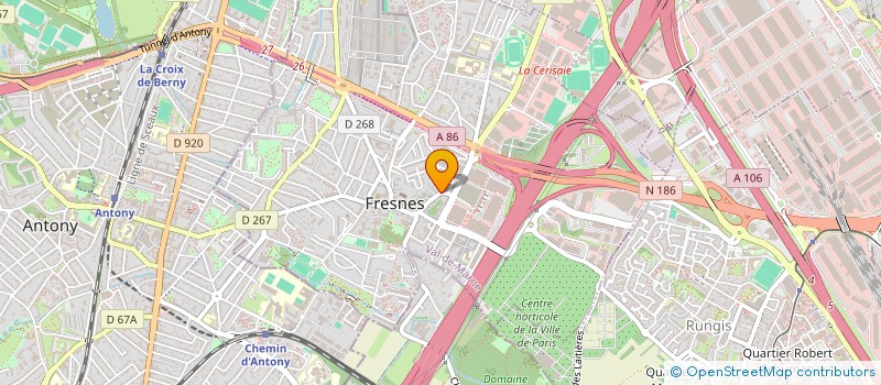 localisation de l'entreprise CHOEUR ARTHUR HONNEGER DE FRESNES à FRESNES