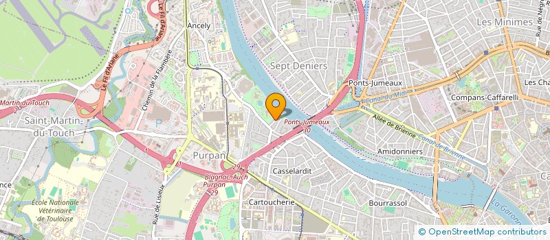localisation de l'entreprise CHOEUR BATTANT à TOULOUSE