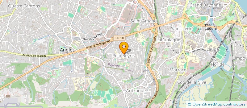 localisation de l'entreprise CHOEUR BAYONNE PAYS BASQUE/EUSKAL HERRIKO - BAIONAKO ABESBATZA à BAYONNE