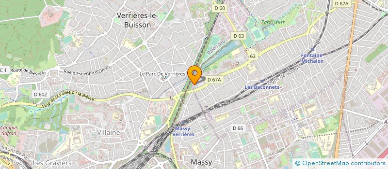 localisation de l'entreprise CHOEUR CRECENDO à ANTONY