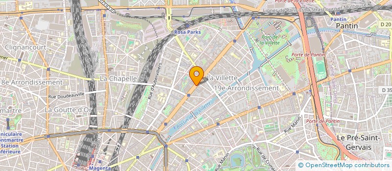 localisation de l'entreprise CHOEUR DE FLANDRE  PARIS