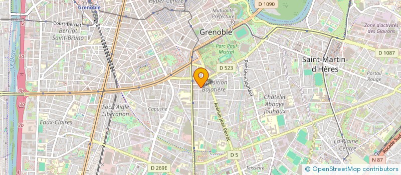 localisation de l'entreprise CHOEUR DE L'ALBATROS à GRENOBLE