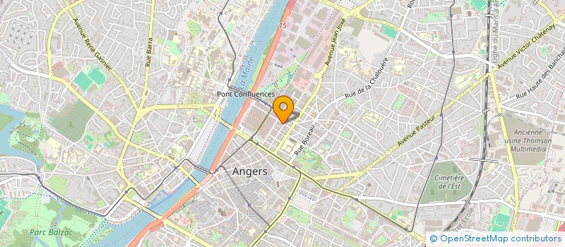localisation de l'entreprise CHOEUR DE MEUFS à ANGERS
