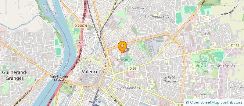 localisation de l'entreprise CHOEUR DINDIRINDIN à VALENCE