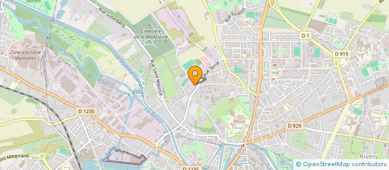 localisation de l'entreprise CHOEUR EN FETE  AMIENS