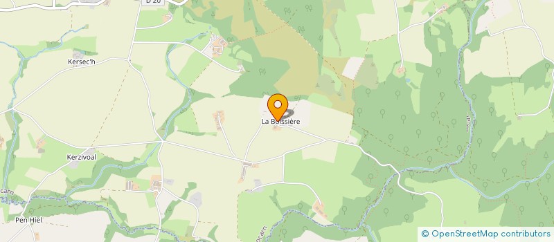 localisation de l'entreprise CHOEUR EN LUMIERE  LOCARN