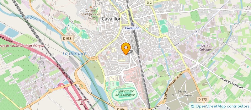 localisation de l'entreprise CHOEUR EN SCENE  CAVAILLON