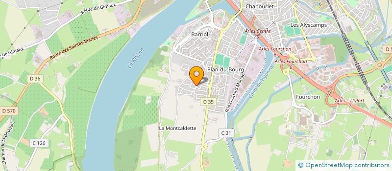 localisation de l'entreprise CHOEUR ESCANDIHADO  ARLES