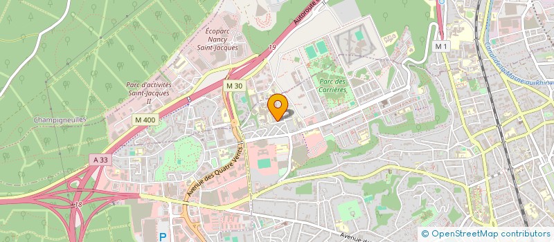 localisation de l'entreprise CHOEUR ET ORCHESTRE GASTON STOLTZ  BOUXIERES-AUX-DAMES