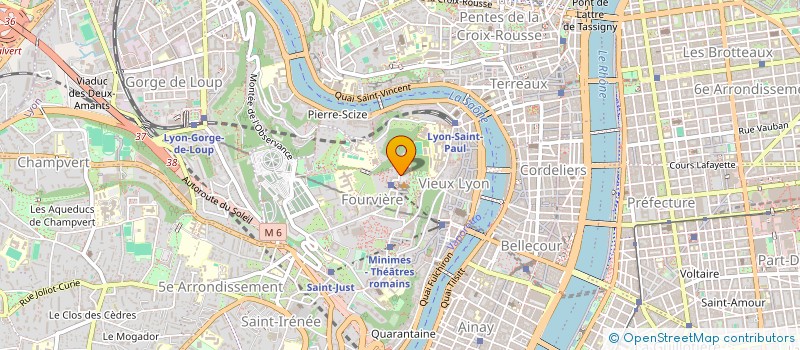 localisation de l'entreprise CHOEUR ET ORCHESTRE XIX à LYON