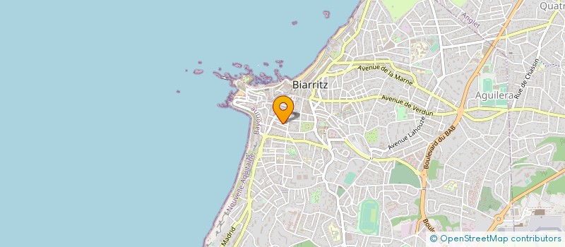 localisation de l'entreprise CHOEUR HOMMES PAYS BASQ OLDARRA ABESBAT à BIARRITZ
