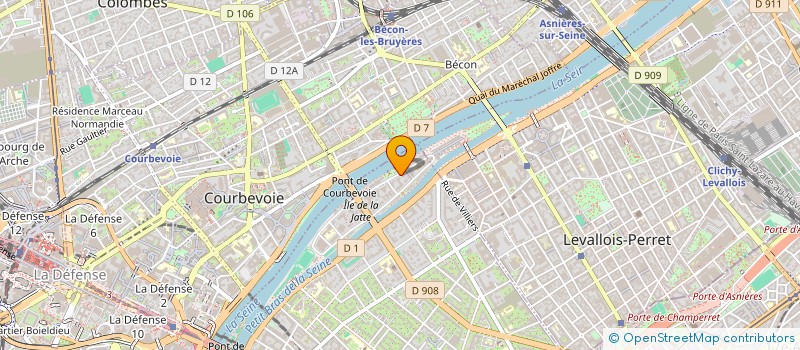 localisation de l'entreprise CHOEUR JUBILATE DE NEUILLY à NEUILLY-SUR-SEINE