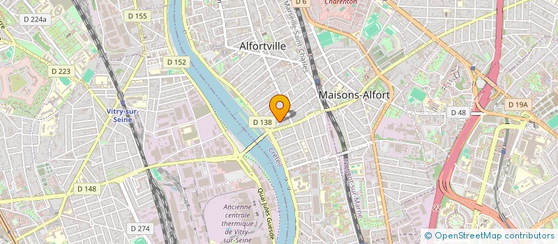 localisation de l'entreprise CHOEUR MELANGES à ALFORTVILLE