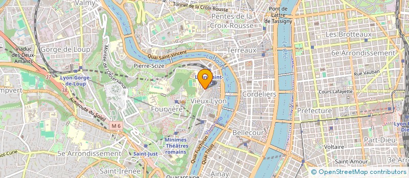 localisation de l'entreprise CHOEUR MIXTE DE LA PRIMATIALE à LYON