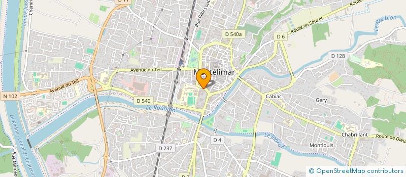 localisation de l'entreprise CHOEUR MUSICANTO à MONTELIMAR