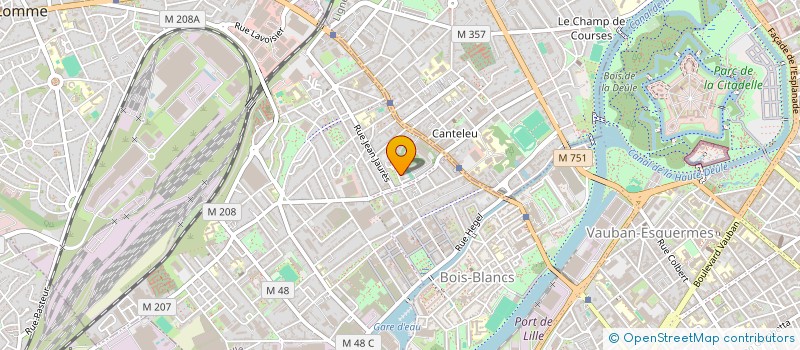 localisation de l'entreprise CHOEUR REGIONAL HAUTS DE FRANCE à LILLE