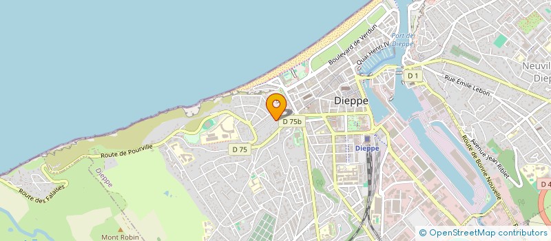 localisation de l'entreprise CHOEUR SAINT REMI à DIEPPE