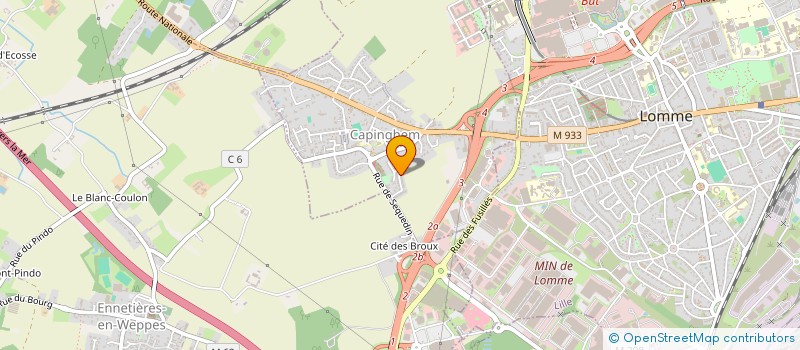 localisation de l'entreprise CHOEUR TINTINNABULI à LILLE