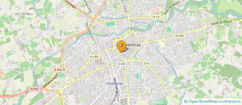 localisation de l'entreprise CHOEUR VOCALYS DE CARPENTRAS à CARPENTRAS