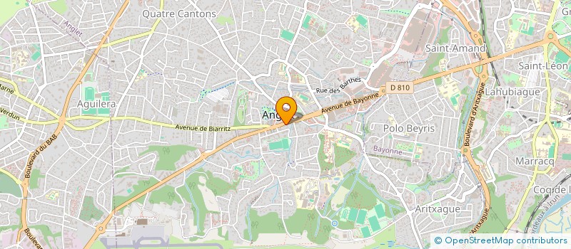 localisation de l'entreprise CHOEUR VOCANTI  ANGLET