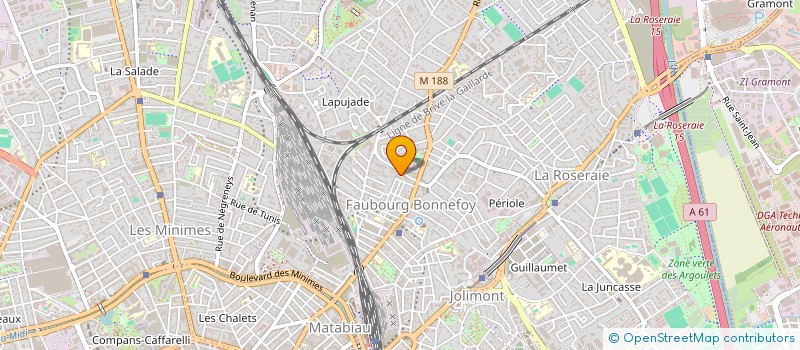 localisation de l'entreprise CHOEURQUIBAT à TOULOUSE