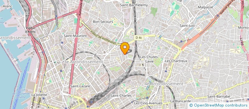 localisation de l'entreprise CHOEURS & AME à MARSEILLE