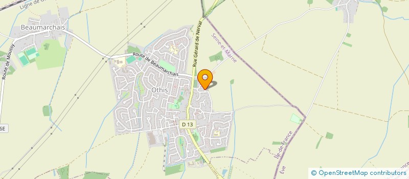 localisation de l'entreprise CHOEURS D'ANGES  OTHIS