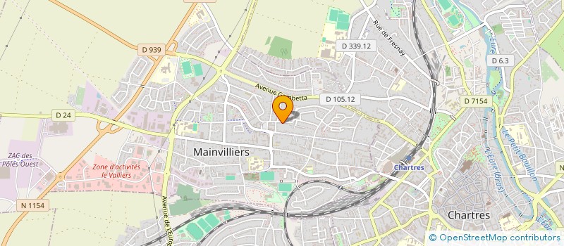 localisation de l'entreprise CHOEURS DE MAMIES à MAINVILLIERS