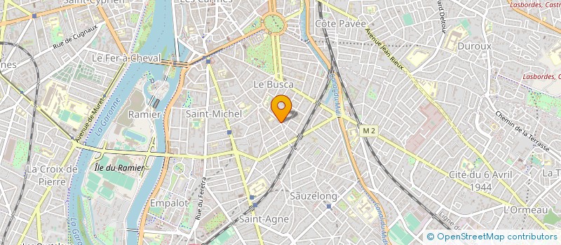 localisation de l'entreprise CHOEURS DE TOULOUSE MIDI PYRENEES à TOULOUSE