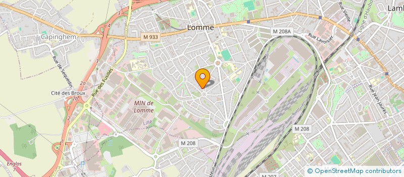 localisation de l'entreprise CHOEURS EPHEMERES à LILLE