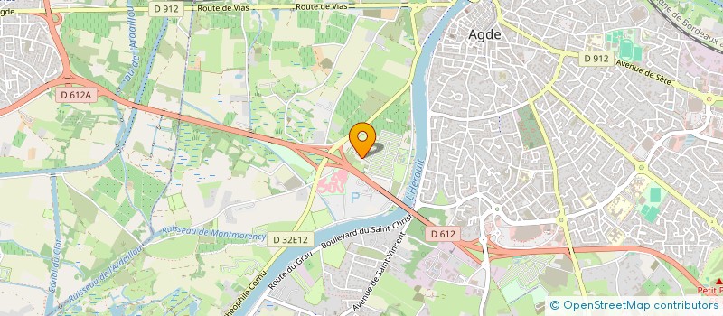 localisation de l'entreprise CHOEURS ET PIANO à AGDE