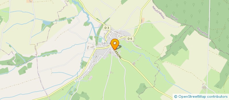 localisation de l'entreprise CHOFFE AUTOMOBILE  LERRAIN