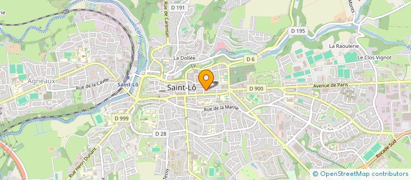 localisation de l'entreprise CHOHAN PRO  SAINT-LO