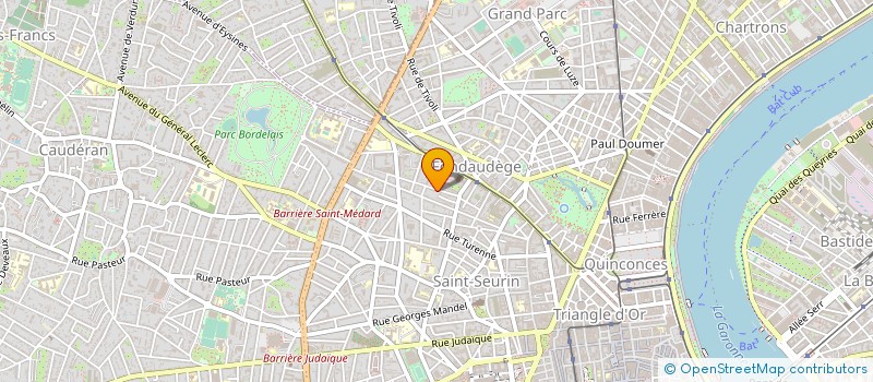 localisation de l'entreprise CHOICE 4 IMPACT à BORDEAUX