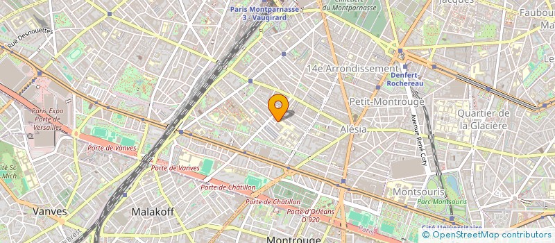 localisation de l'entreprise CHOICE  PARIS