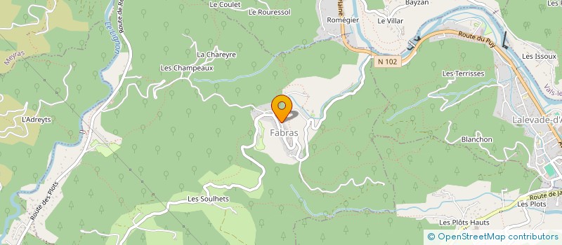 localisation de l'entreprise CHOIR D'AVANTAGE  PRADES