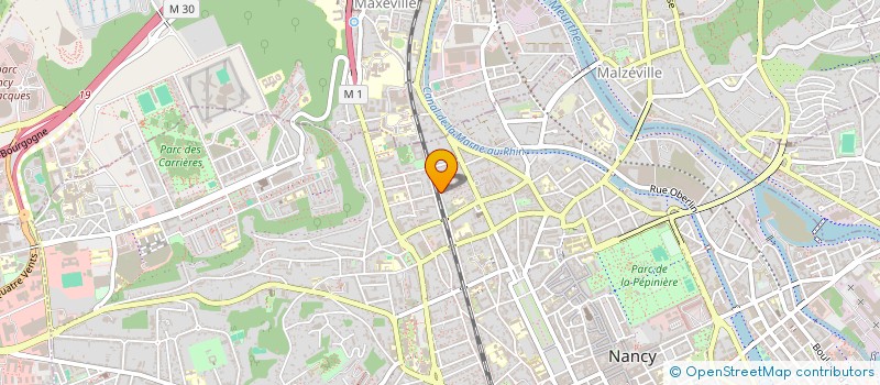 localisation de l'entreprise CHOISEUL  NANCY