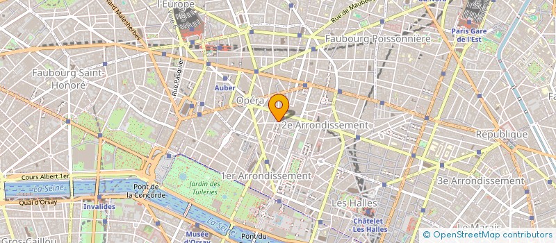 localisation de l'entreprise CHOISEUL GESTION à PARIS
