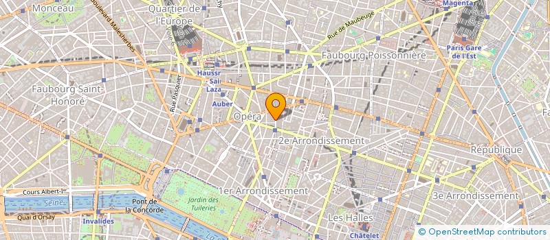 localisation de l'entreprise CHOISEUL PHARMA  PARIS