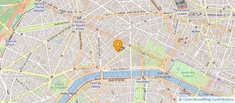 localisation de l'entreprise CHOISEZ & ASSOCIES SOCIETE D'AVOCATS  PARIS