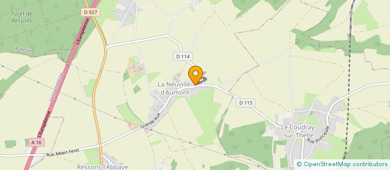 localisation de l'entreprise CHOISIGROUPE  LA DRENNE