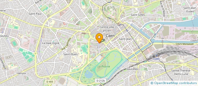 localisation de l'entreprise CHOISIR LA MEDIATION EN NORMANDIE à CAEN